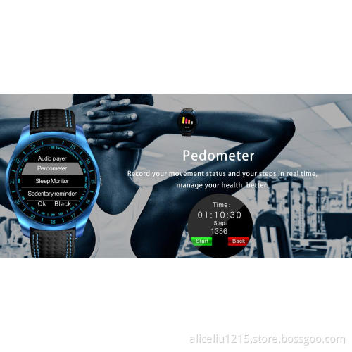 Shenzhen factory Smart Watch V10 Support SIM TF Card Heart Rate Smartwatch